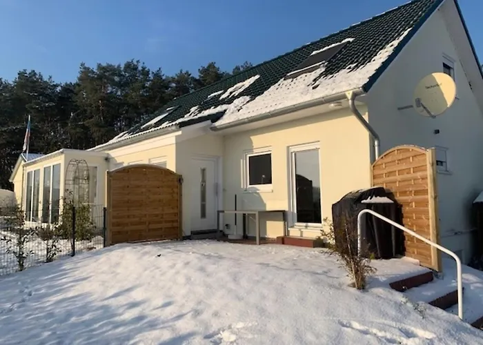 Ferienhaus Koehler Am Achterwasser Incl Boootsvermietung Urlaub Mit Hund