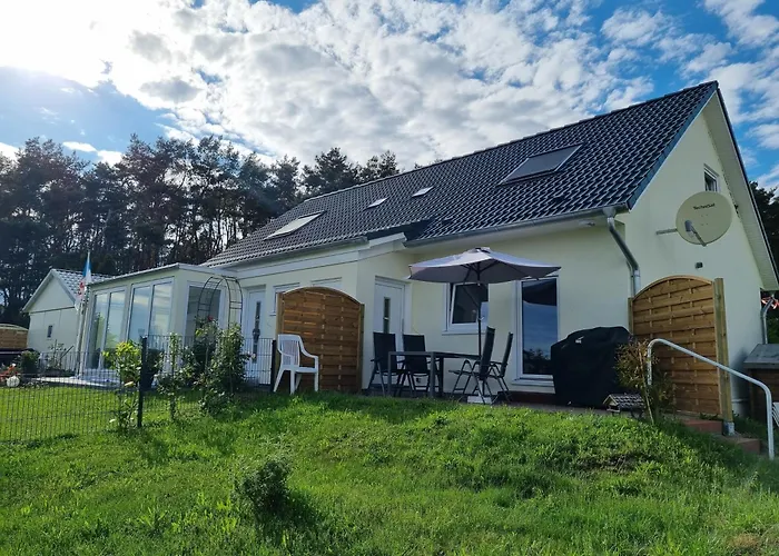 Ferienhaus Koehler Am Achterwasser Incl Boootsvermietung Urlaub Mit Hund